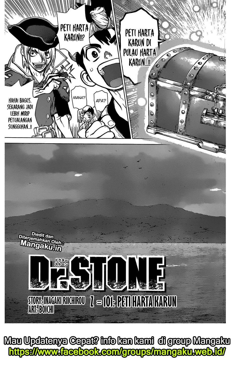 Manga Dr. Stone Chapter 101 gambar nomor 2