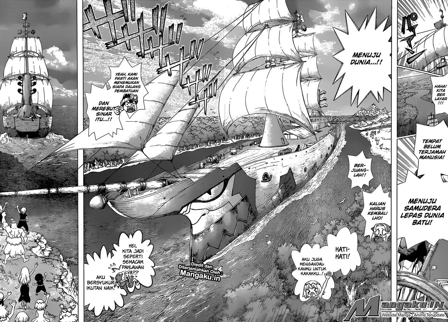 Dr. Stone Chapter 100 Gambar 14