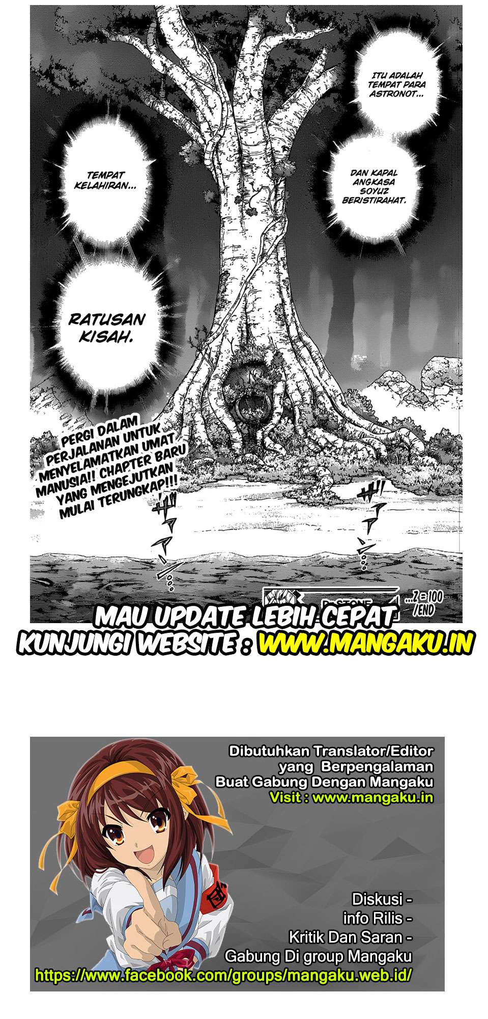 Dr. Stone Chapter 100 Gambar 24