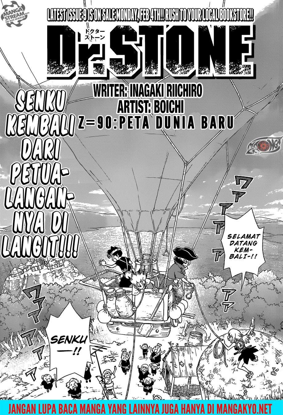 Komik Dr. Stone Chapter 90 gambar nomor 1