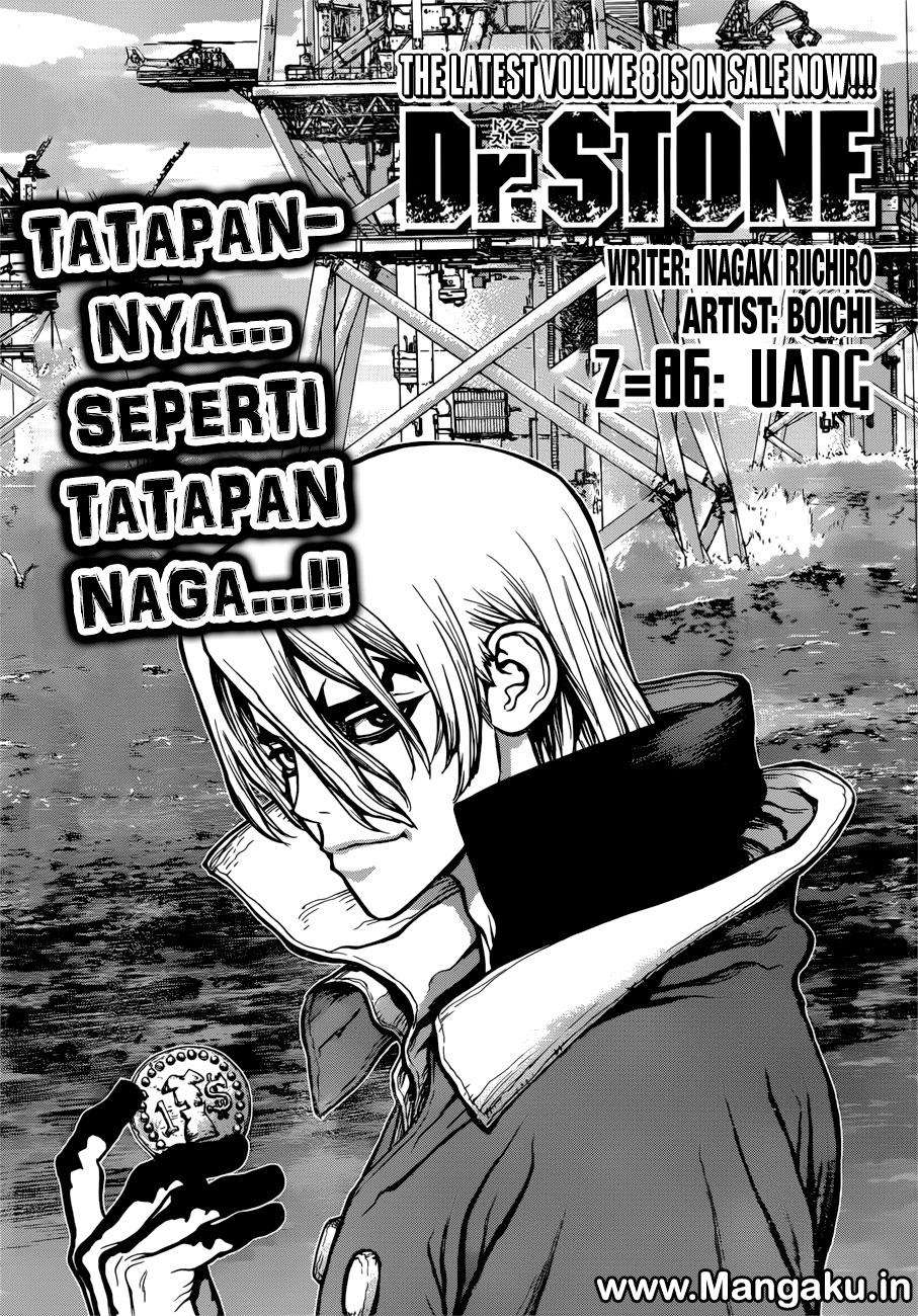 Komik Dr. Stone Chapter 86 gambar nomor 1