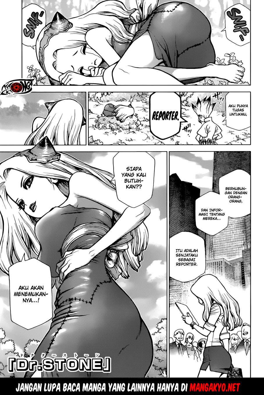 Komik Dr. Stone Chapter 85 gambar nomor 1
