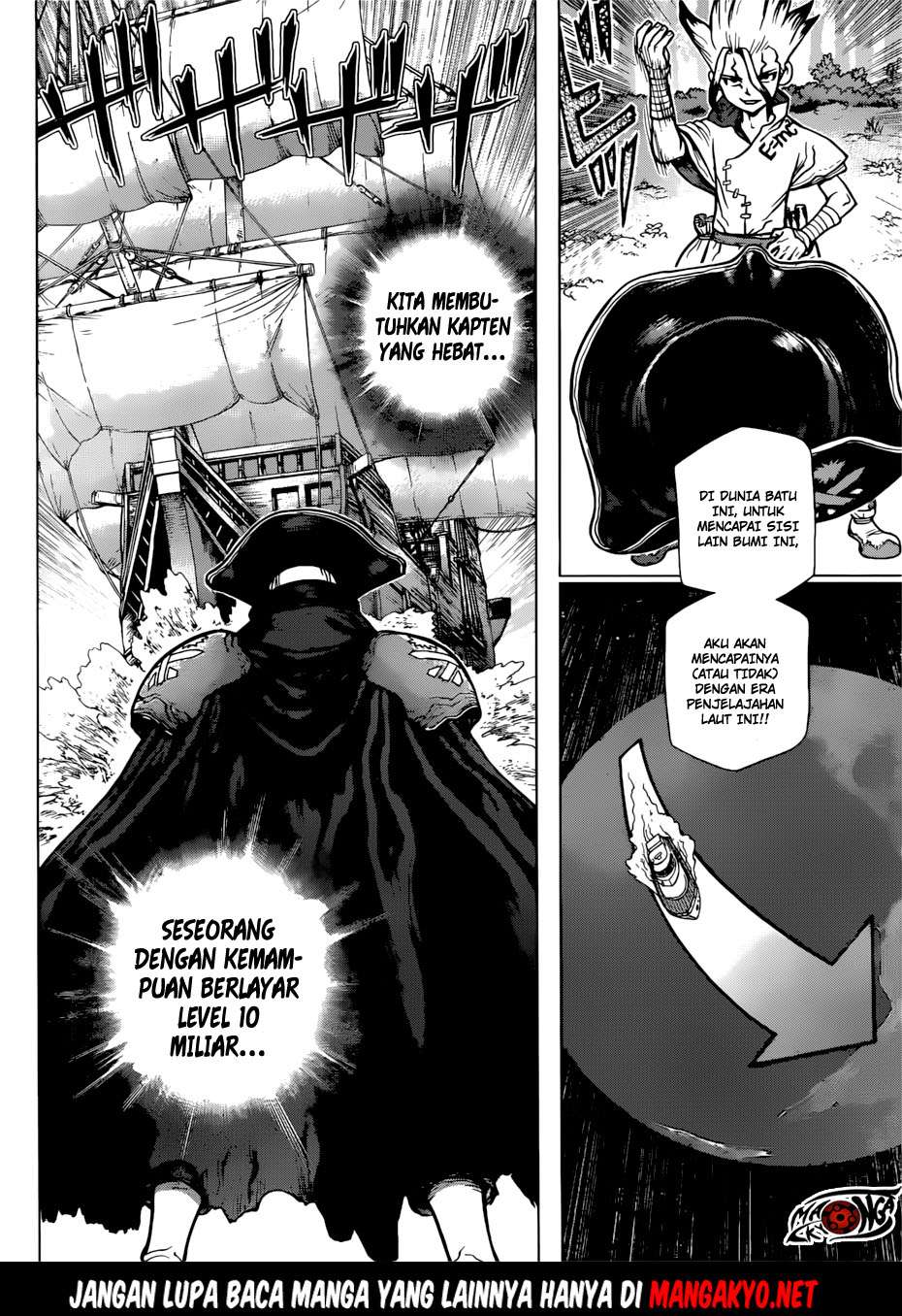 Manga Dr. Stone Chapter 85 gambar nomor 2
