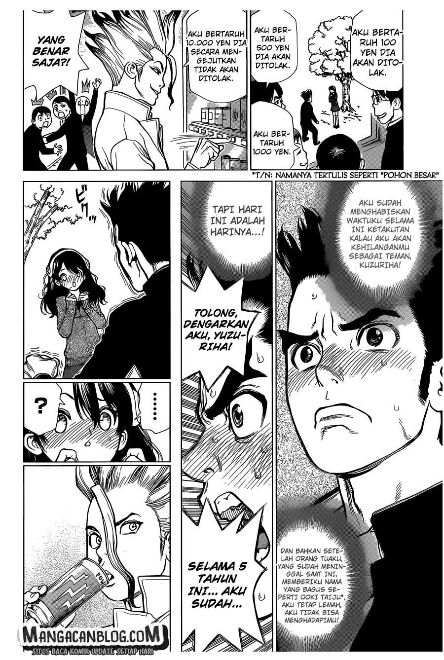 Dr. Stone Chapter 01 Gambar 8