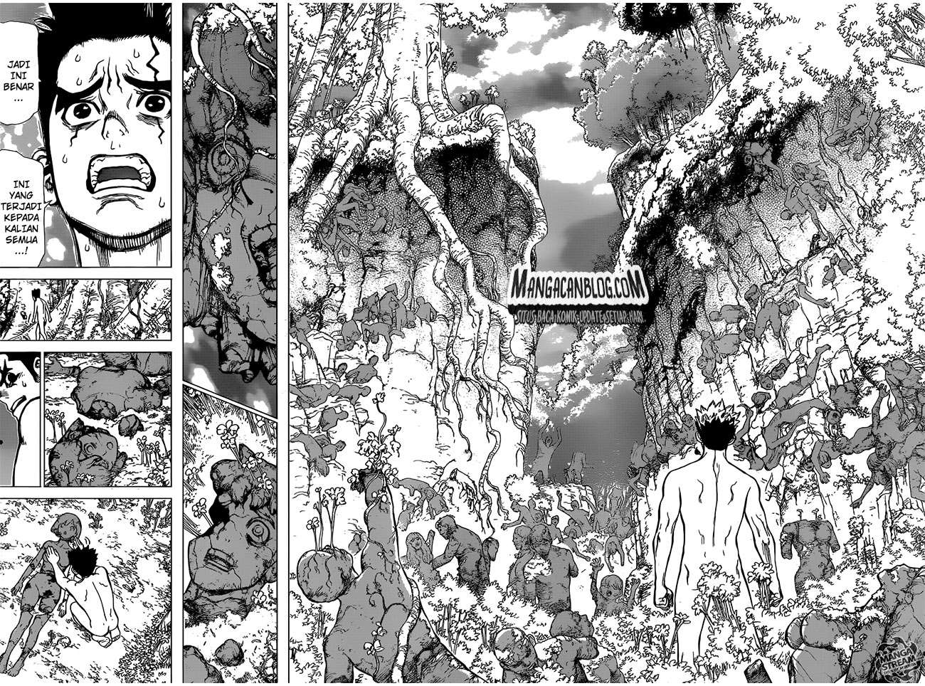 Dr. Stone Chapter 01 Gambar 30