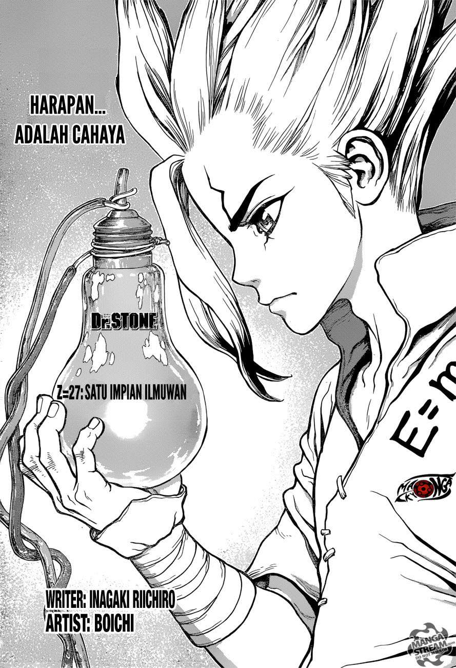 Dr. Stone Chapter 27 Gambar 3