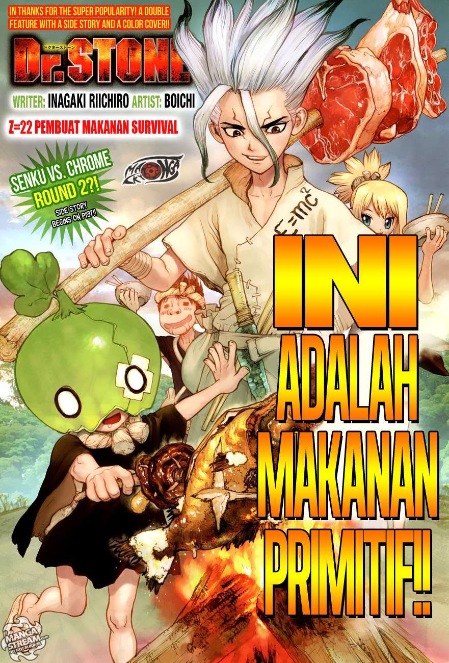 Komik Dr. Stone Chapter 22 gambar nomor 1
