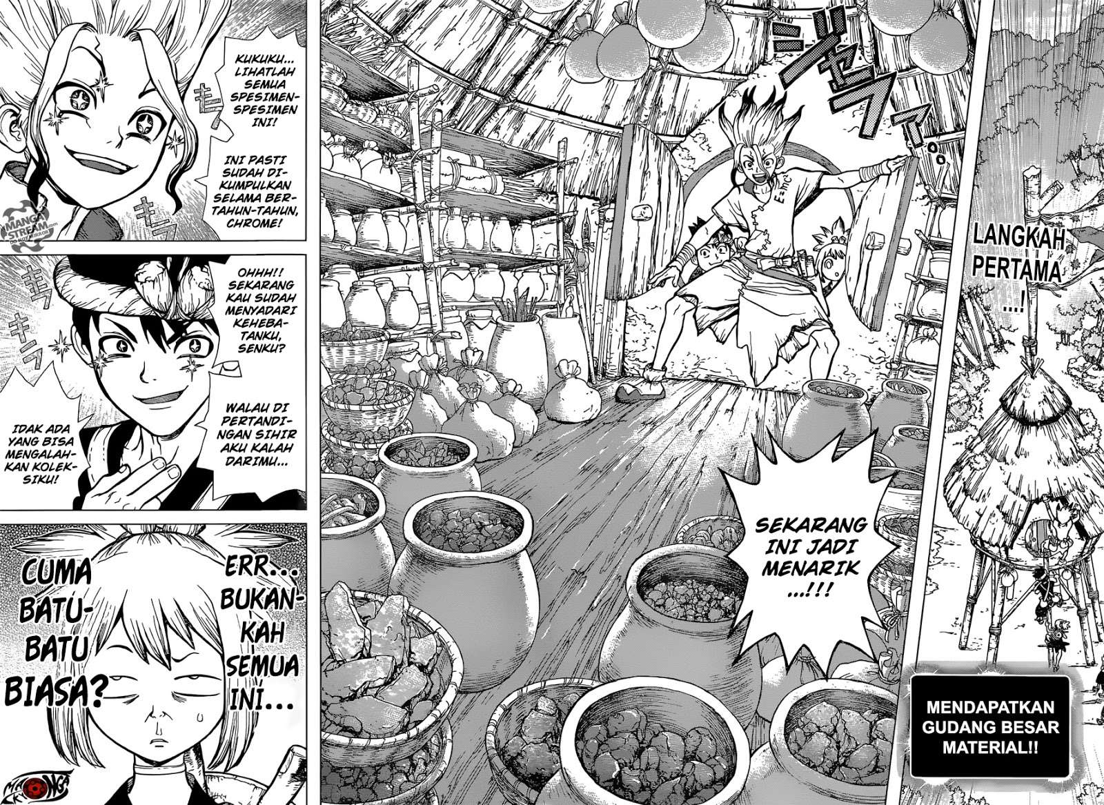 Dr. Stone Chapter 19 Gambar 3