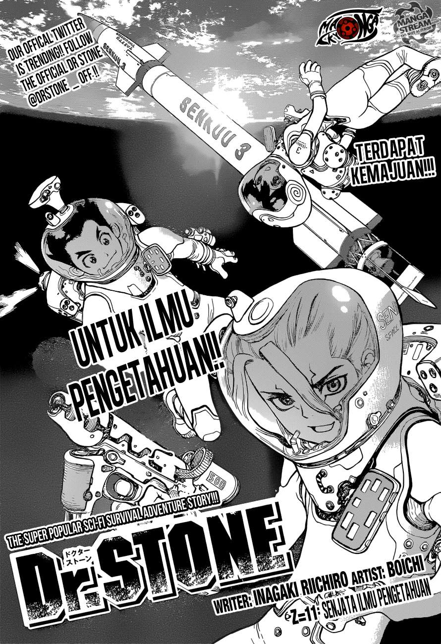 Manga Dr. Stone Chapter 11 gambar nomor 2