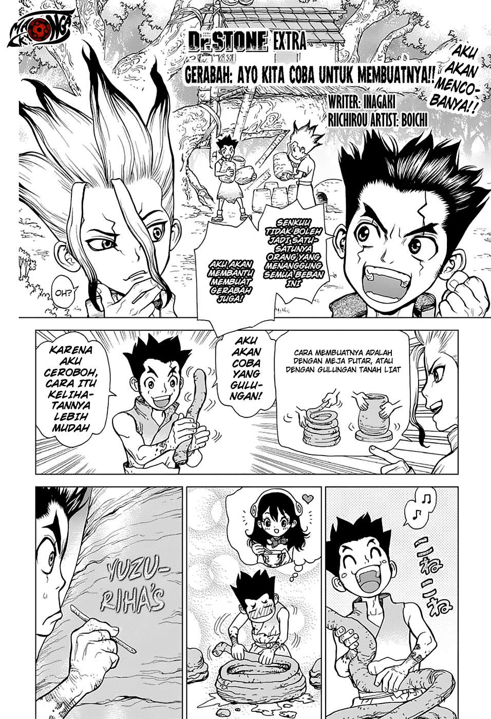 Manga Dr. Stone Chapter 08.5 gambar nomor 2