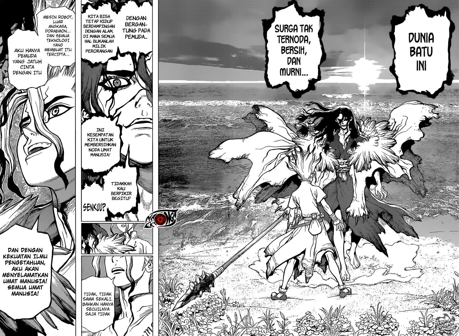 Dr. Stone Chapter 04 Gambar 16