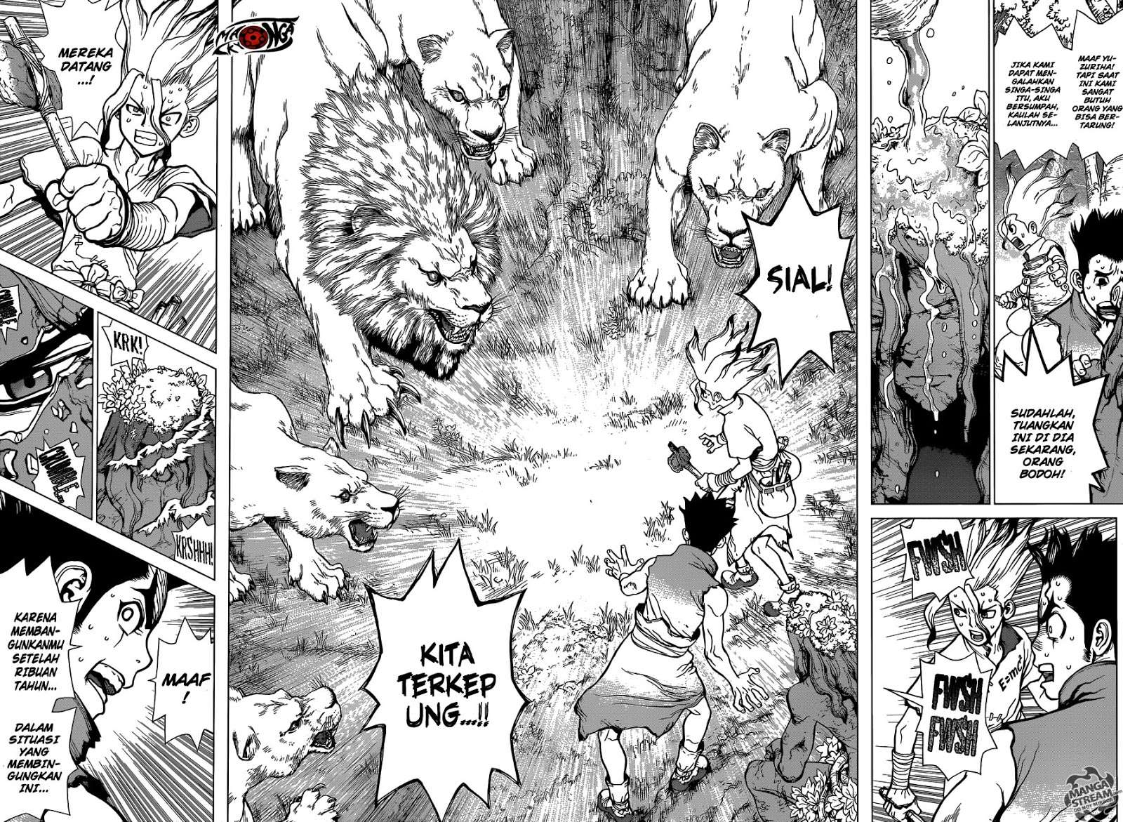 Dr. Stone Chapter 03 Gambar 15