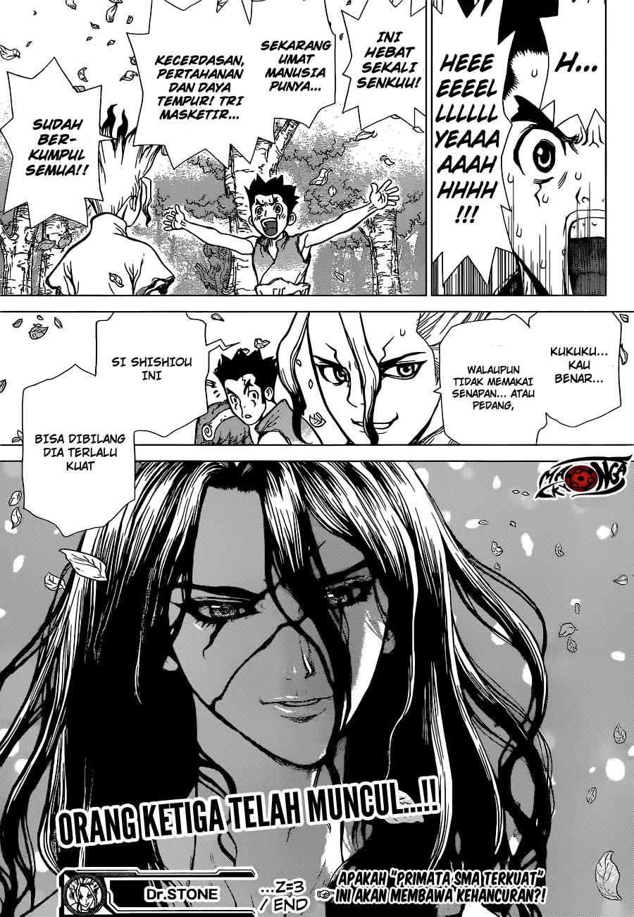 Dr. Stone Chapter 03 Gambar 20