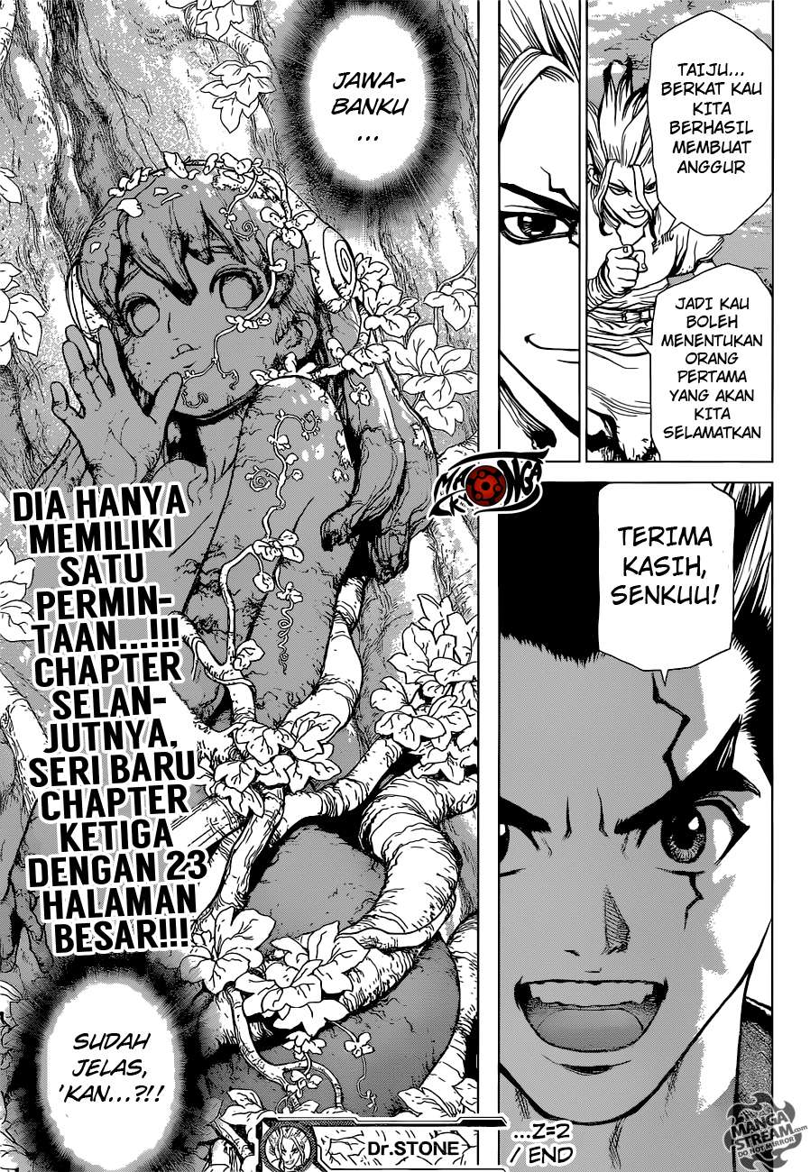 Dr. Stone Chapter 02 Gambar 25