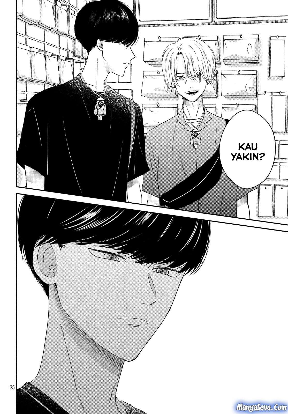 Atsumori-kun no Oyomesan (←Mitei) Chapter 9 Gambar 36