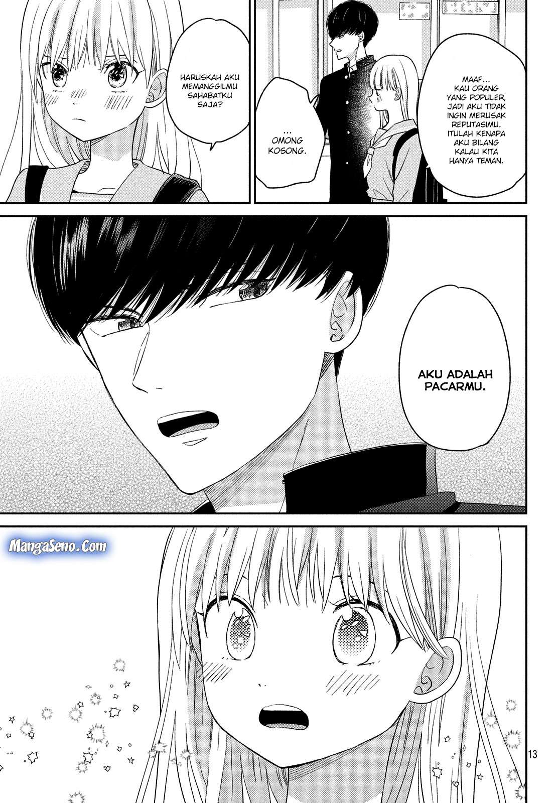 Atsumori-kun no Oyomesan (←Mitei) Chapter 8 Gambar 13