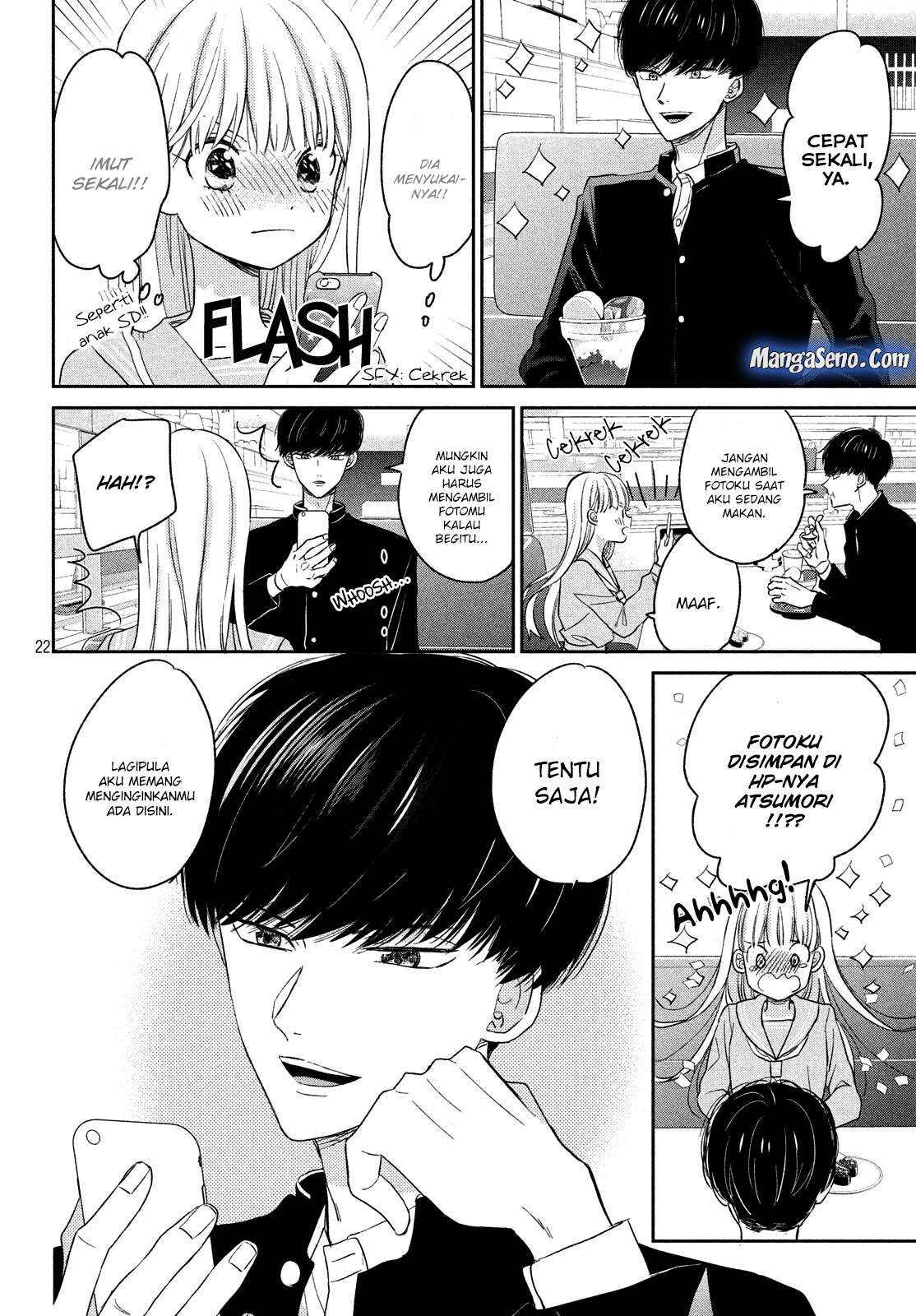 Atsumori-kun no Oyomesan (←Mitei) Chapter 8 Gambar 22