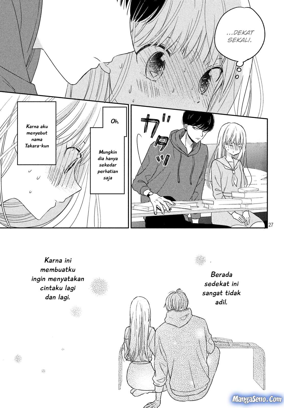 Atsumori-kun no Oyomesan (←Mitei) Chapter 06 Gambar 27