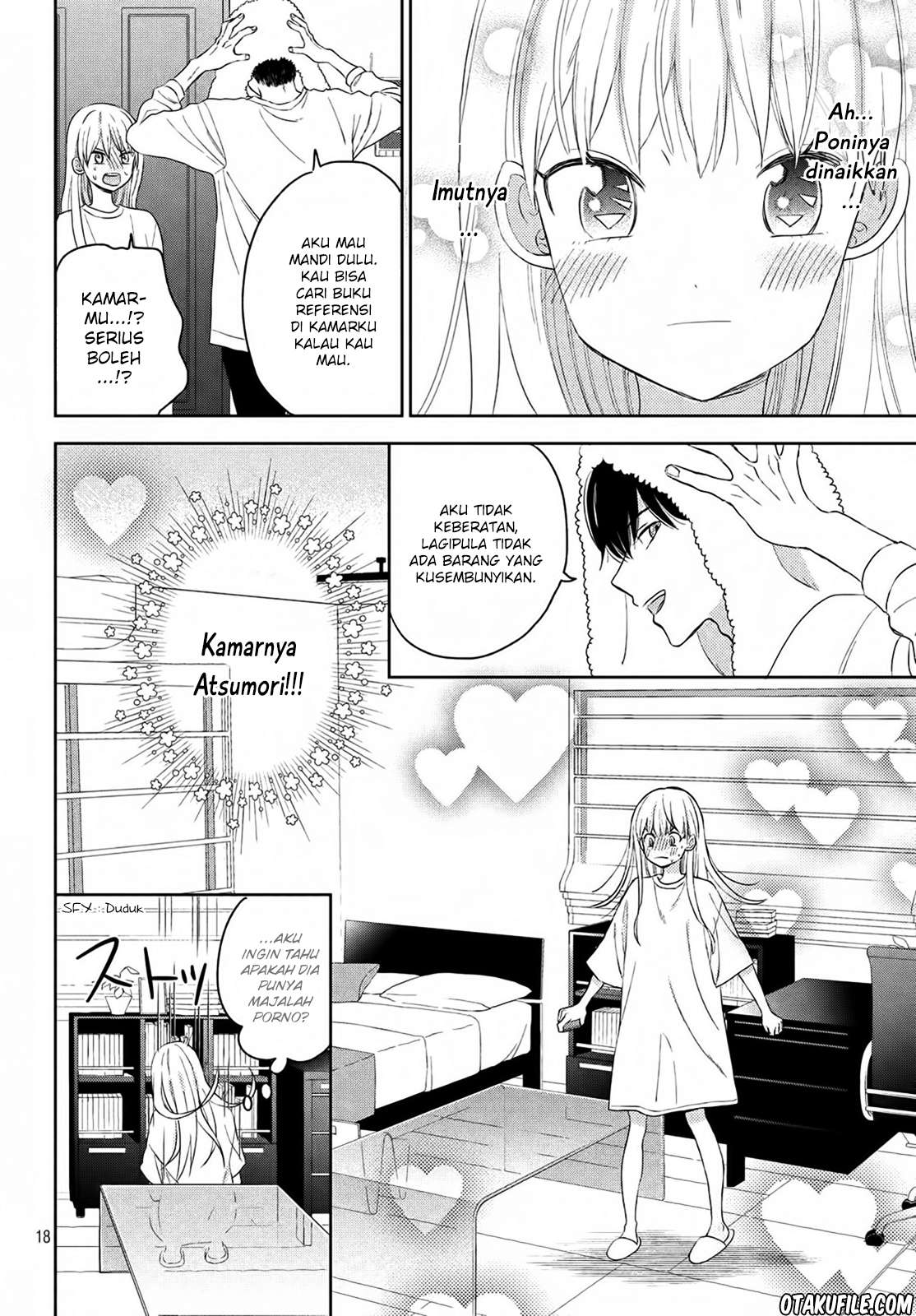 Atsumori-kun no Oyomesan (←Mitei) Chapter 04 Gambar 18