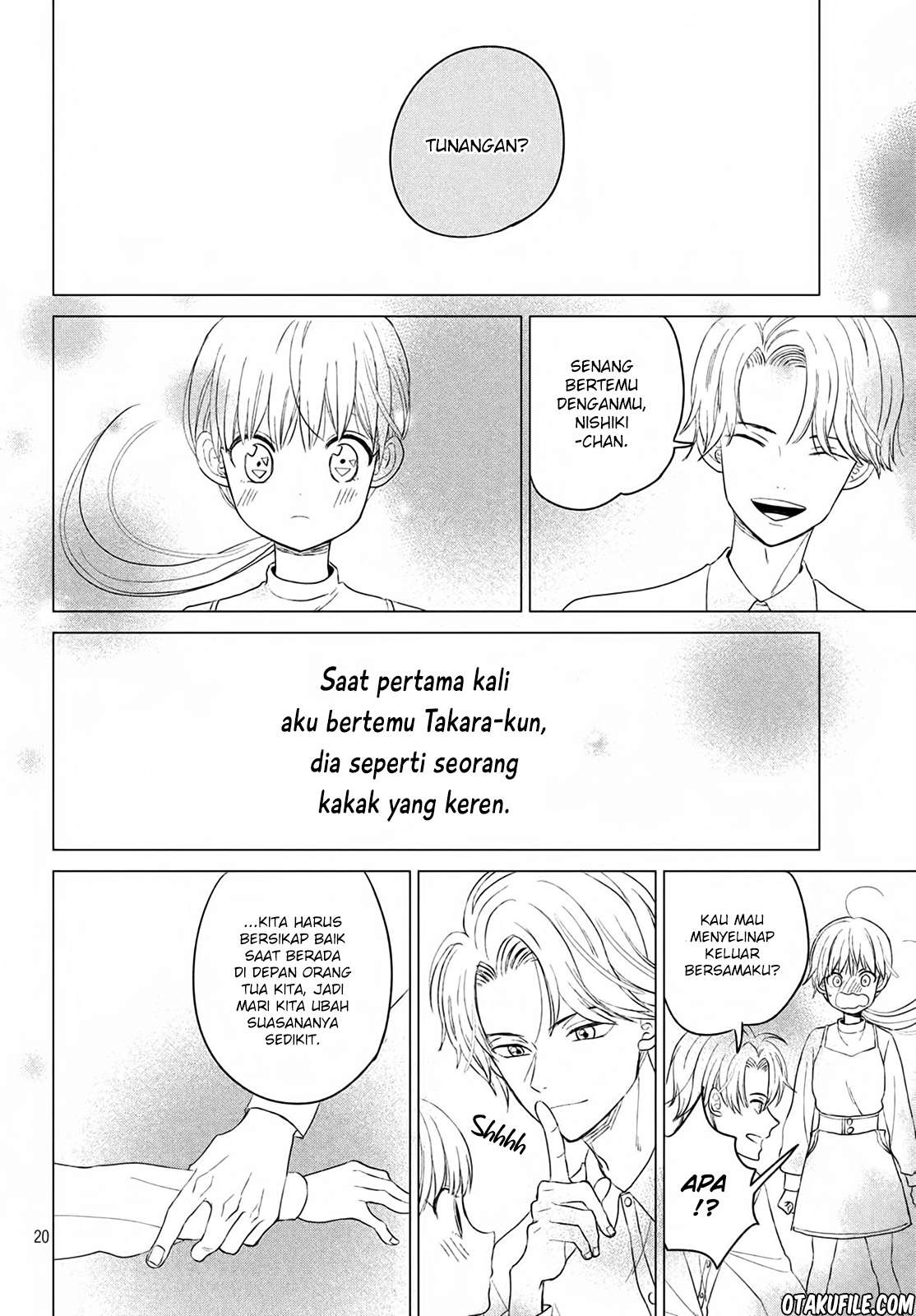 Atsumori-kun no Oyomesan (←Mitei) Chapter 04 Gambar 20