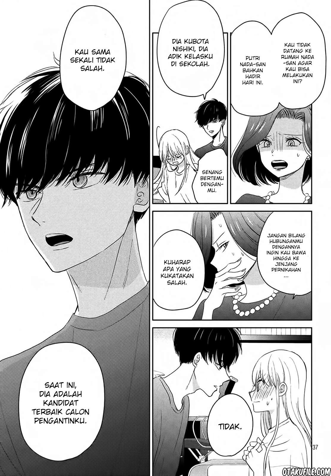 Atsumori-kun no Oyomesan (←Mitei) Chapter 04 Gambar 37