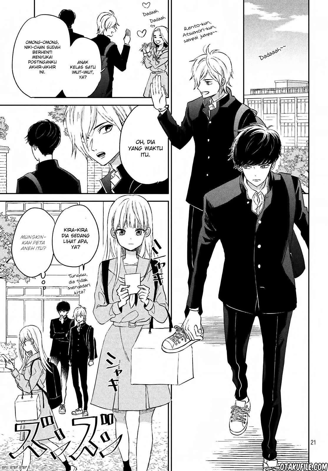 Atsumori-kun no Oyomesan (←Mitei) Chapter 03 Gambar 21