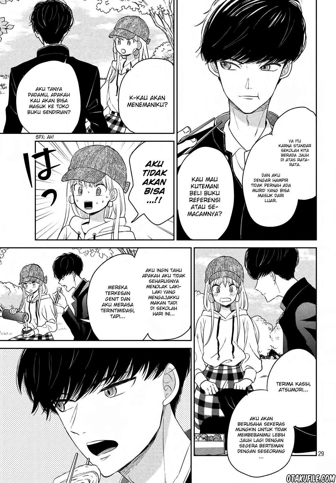 Atsumori-kun no Oyomesan (←Mitei) Chapter 03 Gambar 29