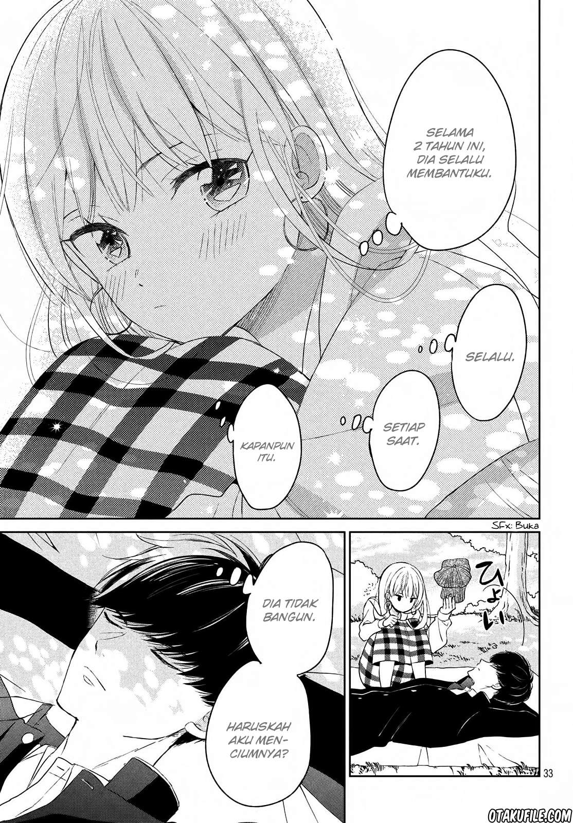 Atsumori-kun no Oyomesan (←Mitei) Chapter 03 Gambar 33