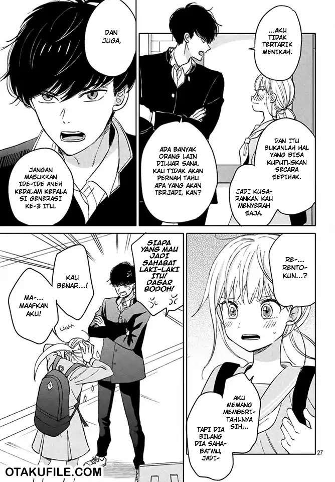 Atsumori-kun no Oyomesan (←Mitei) Chapter 02 Gambar 28