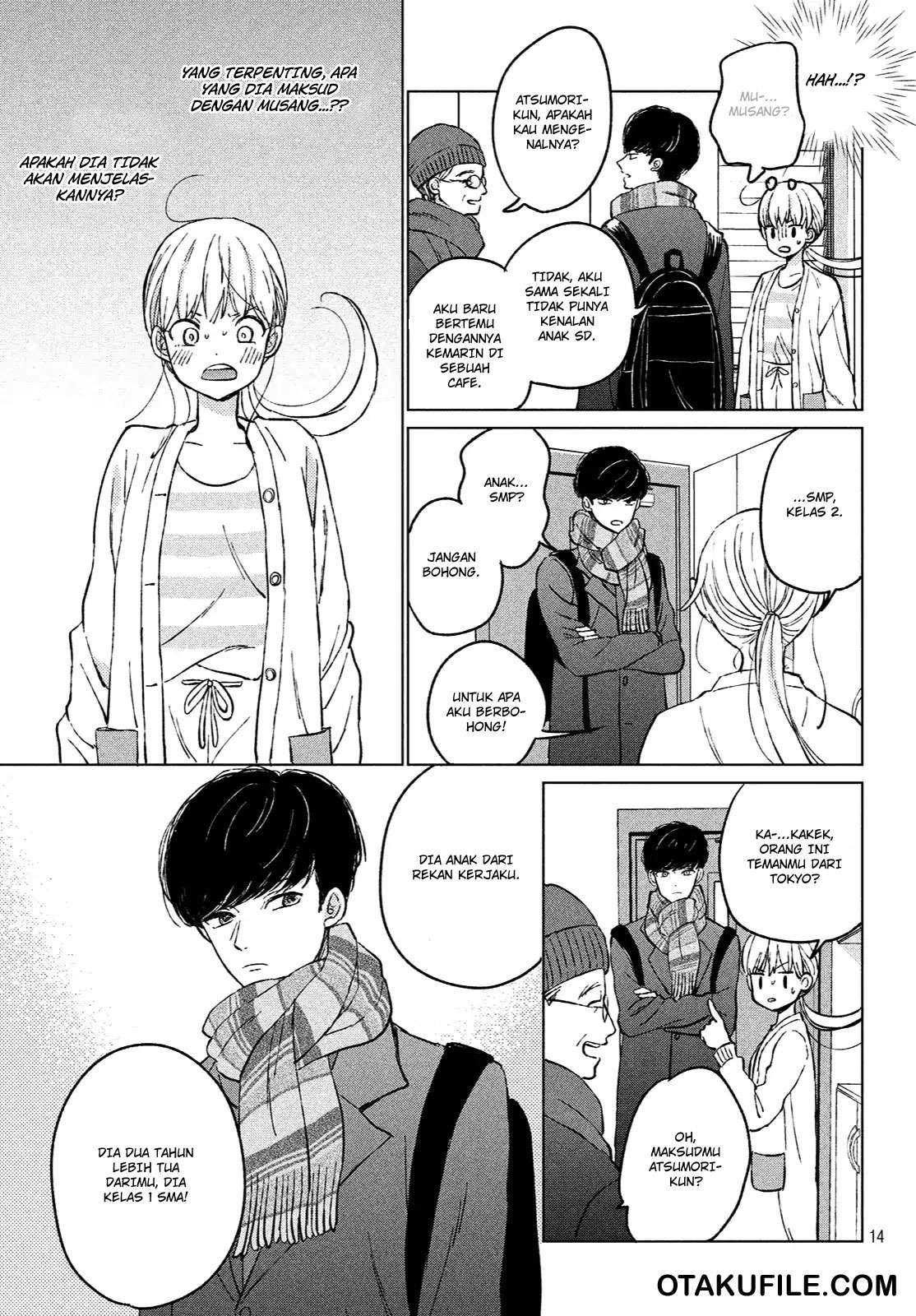 Atsumori-kun no Oyomesan (←Mitei) Chapter 01 Gambar 14