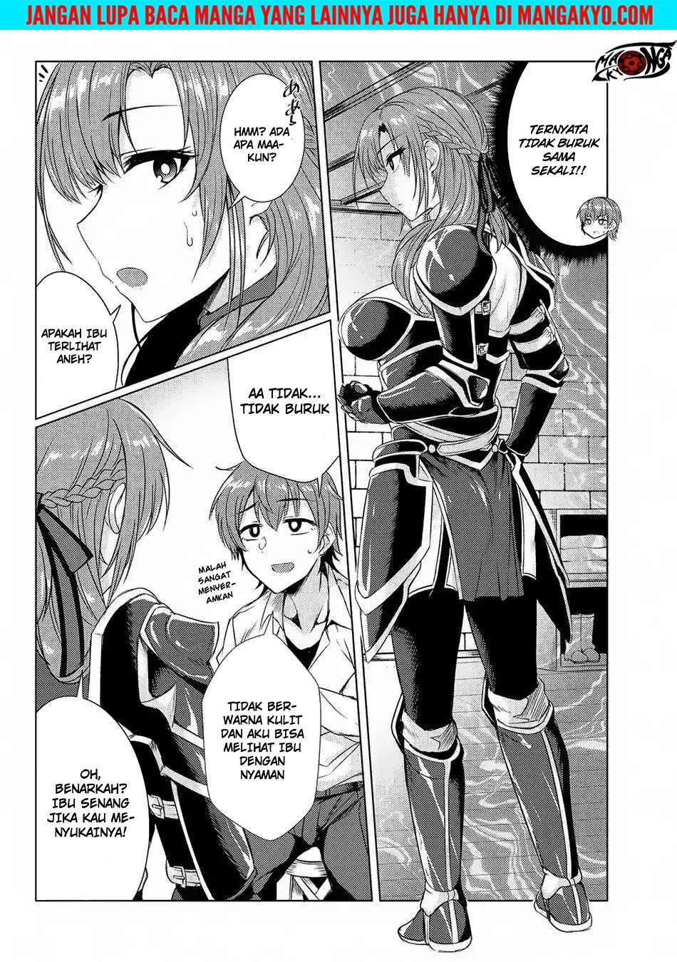 Tsuujou Kougeki ga Zentai Kougeki de Ni-kai Kougeki no Okaa-san wa Suki desu ka? Chapter 03.8 Gambar 8