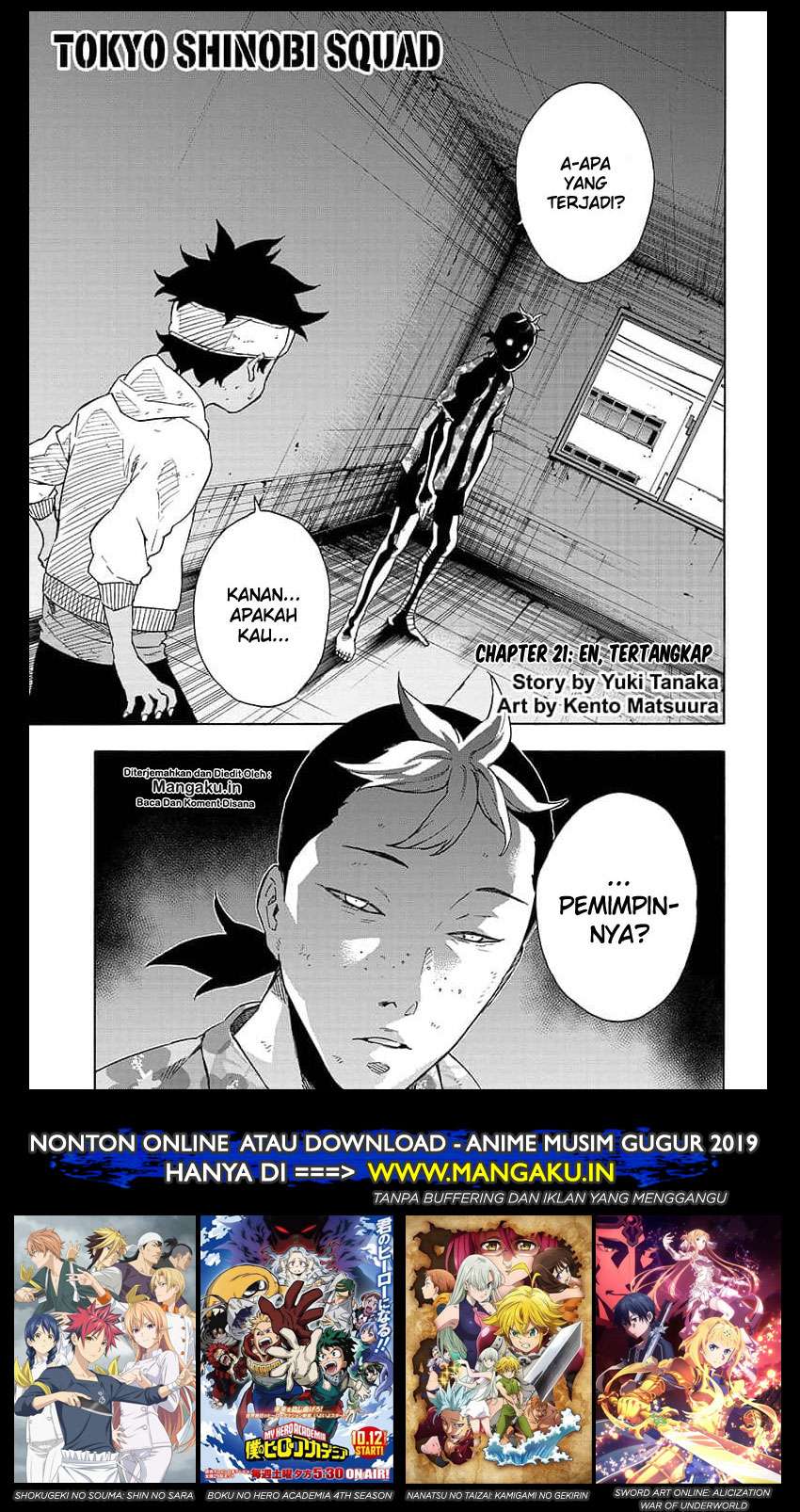 Manga Tokyo Shinobi Squad Chapter 21 gambar nomor 2