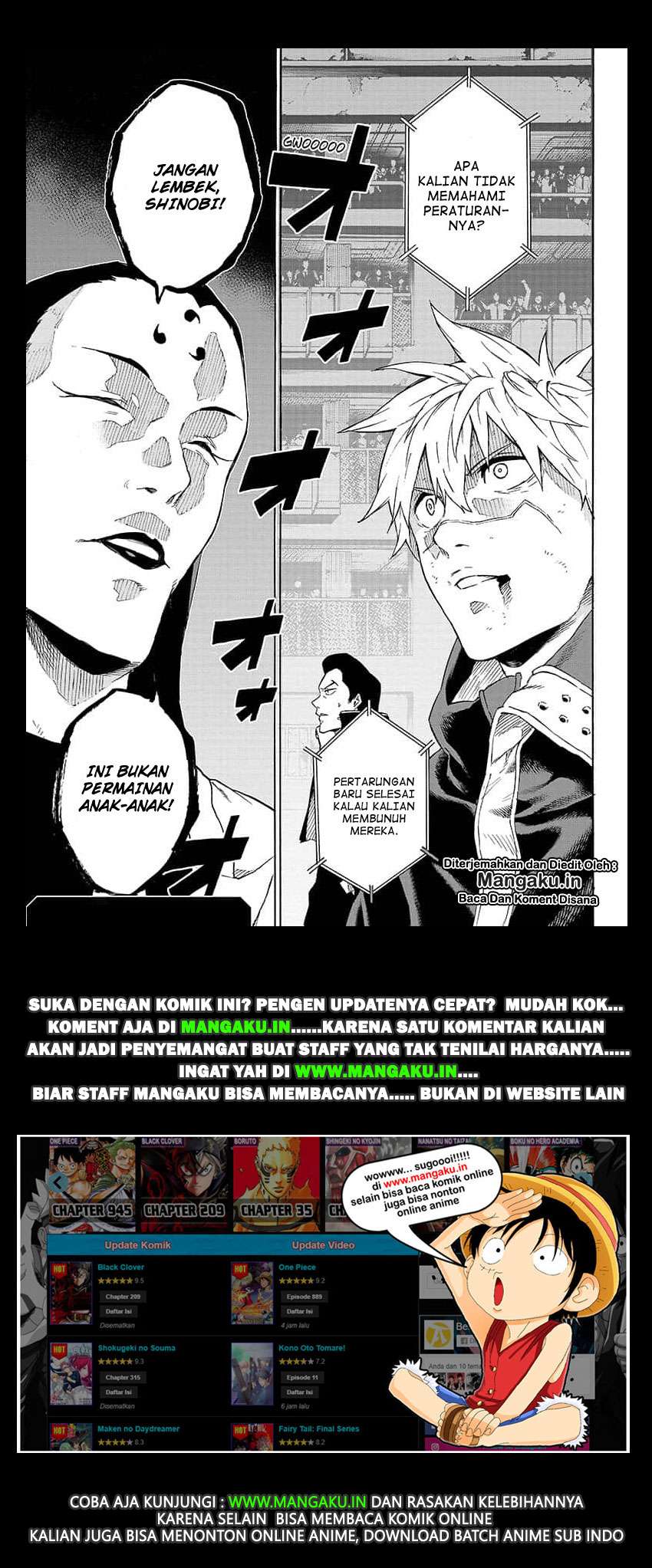 Tokyo Shinobi Squad Chapter 16 Gambar 19