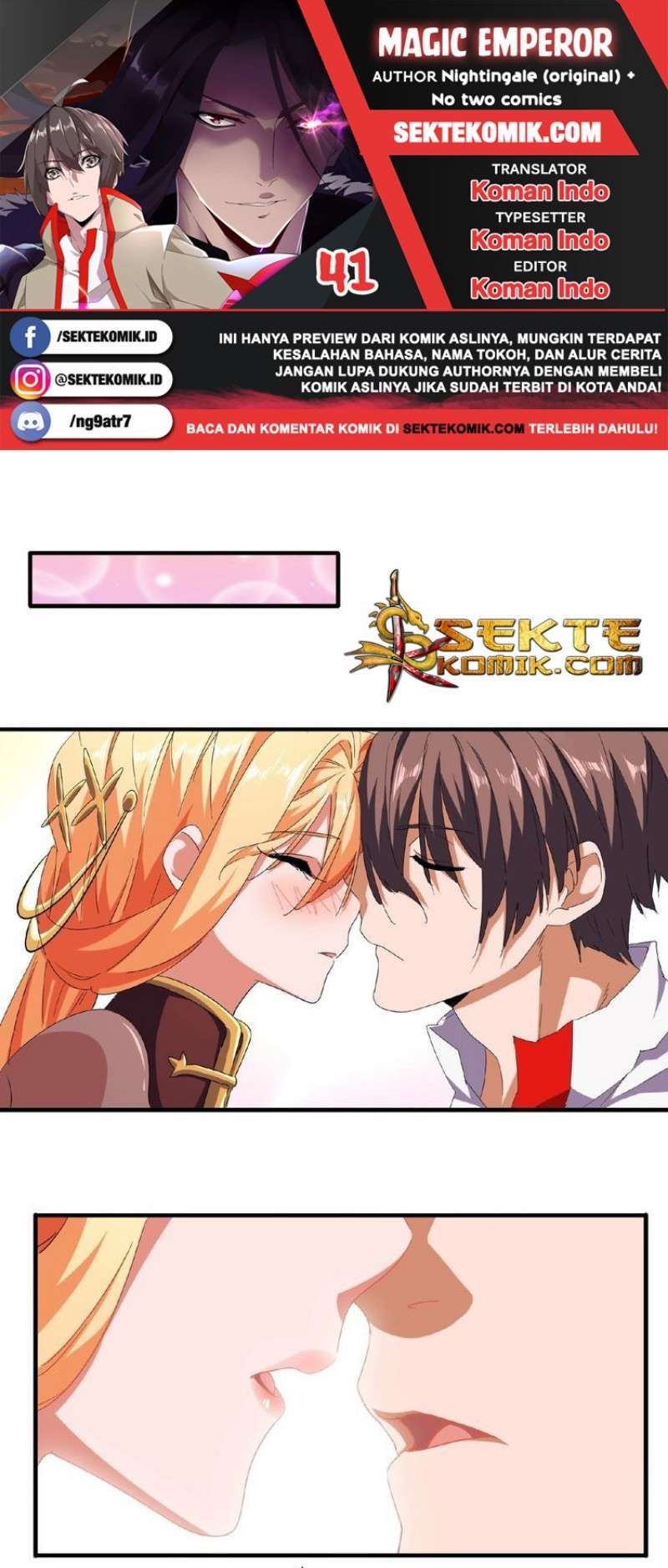Komik Magic Emperor Chapter 41 gambar nomor 1