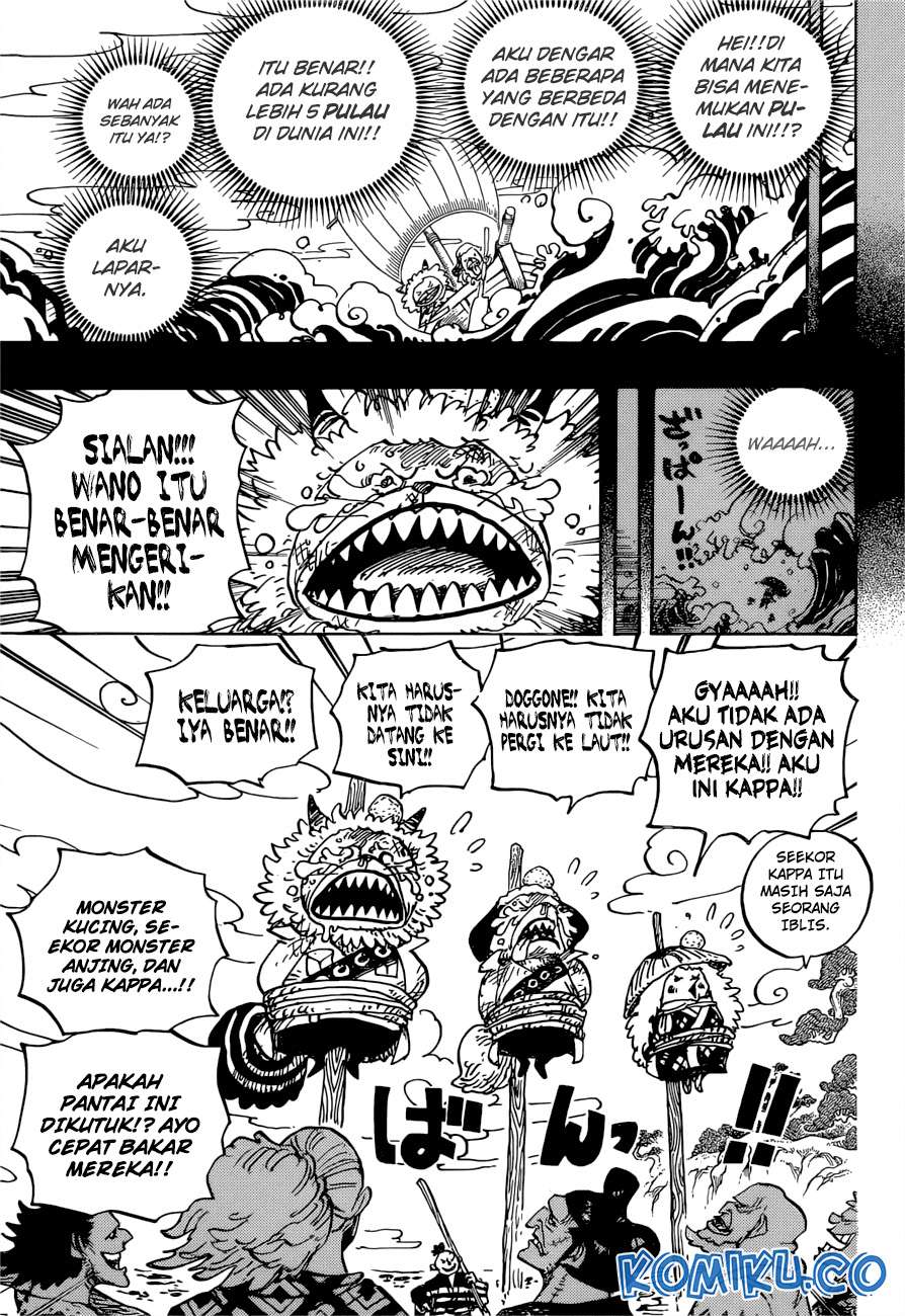One Piece Chapter 963 Gambar 4