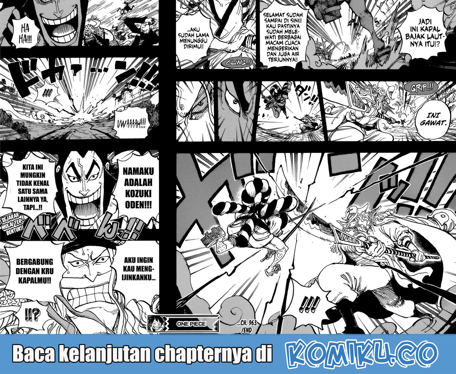 One Piece Chapter 963 Gambar 15