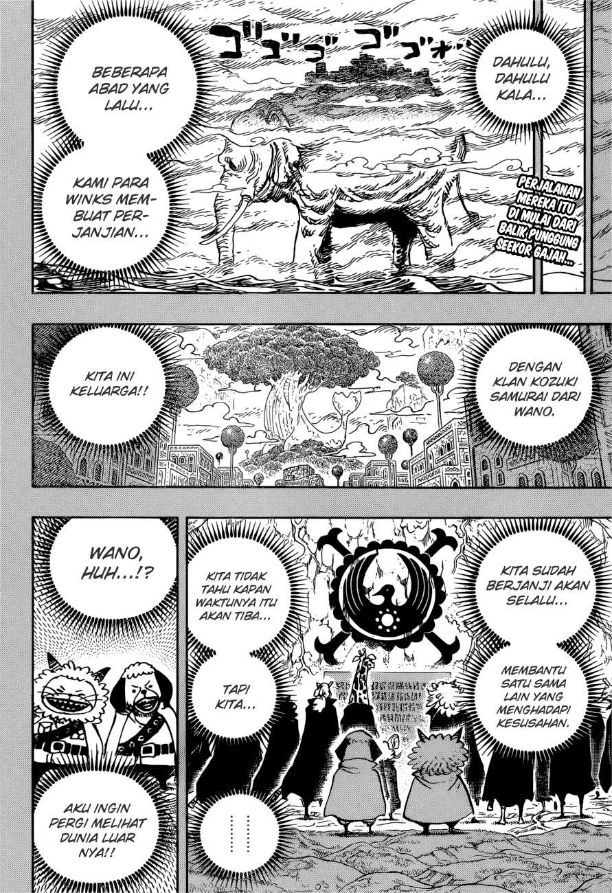 One Piece Chapter 963 Gambar 3