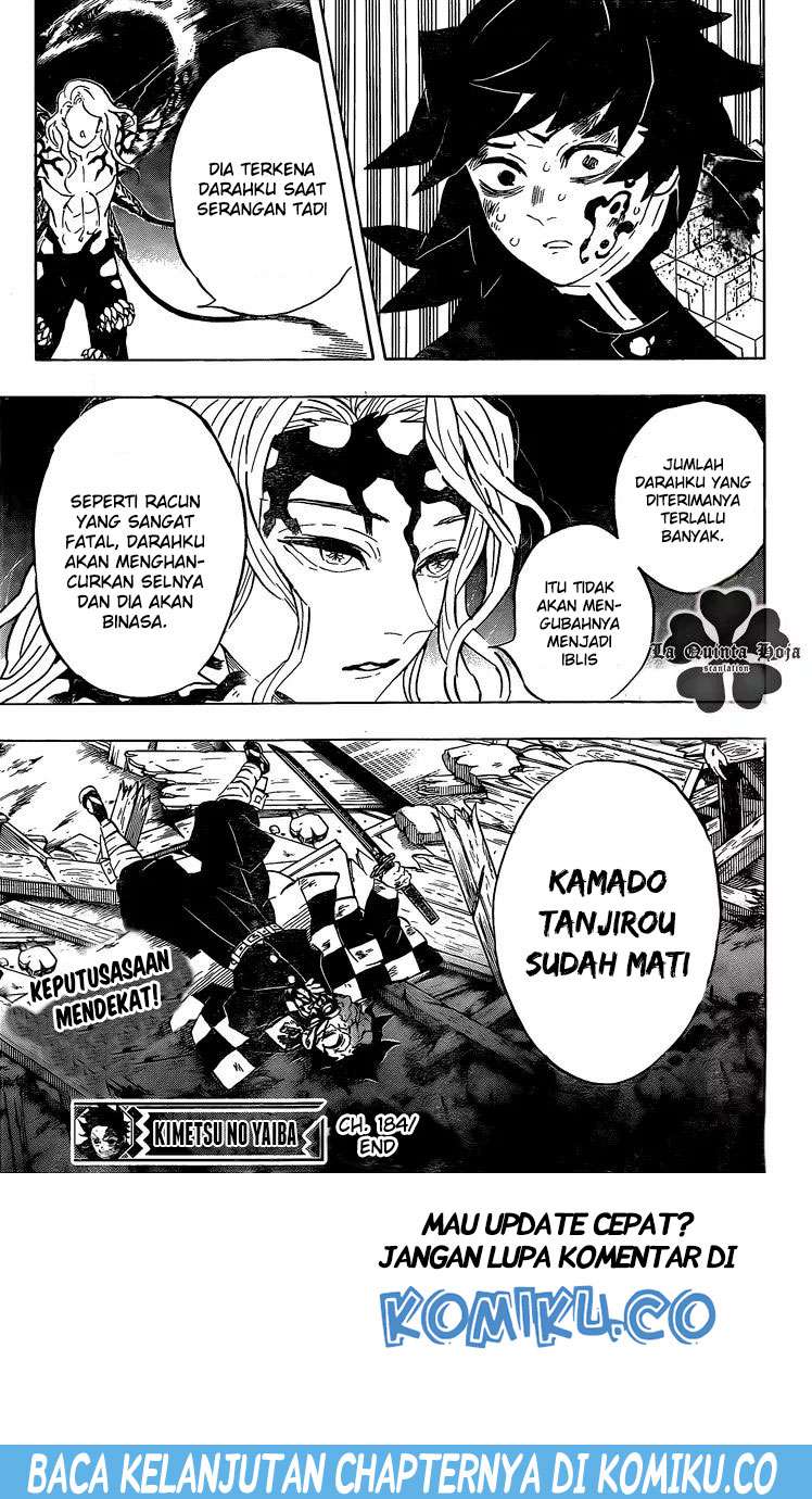 Kimetsu no Yaiba Chapter 184 Gambar 19