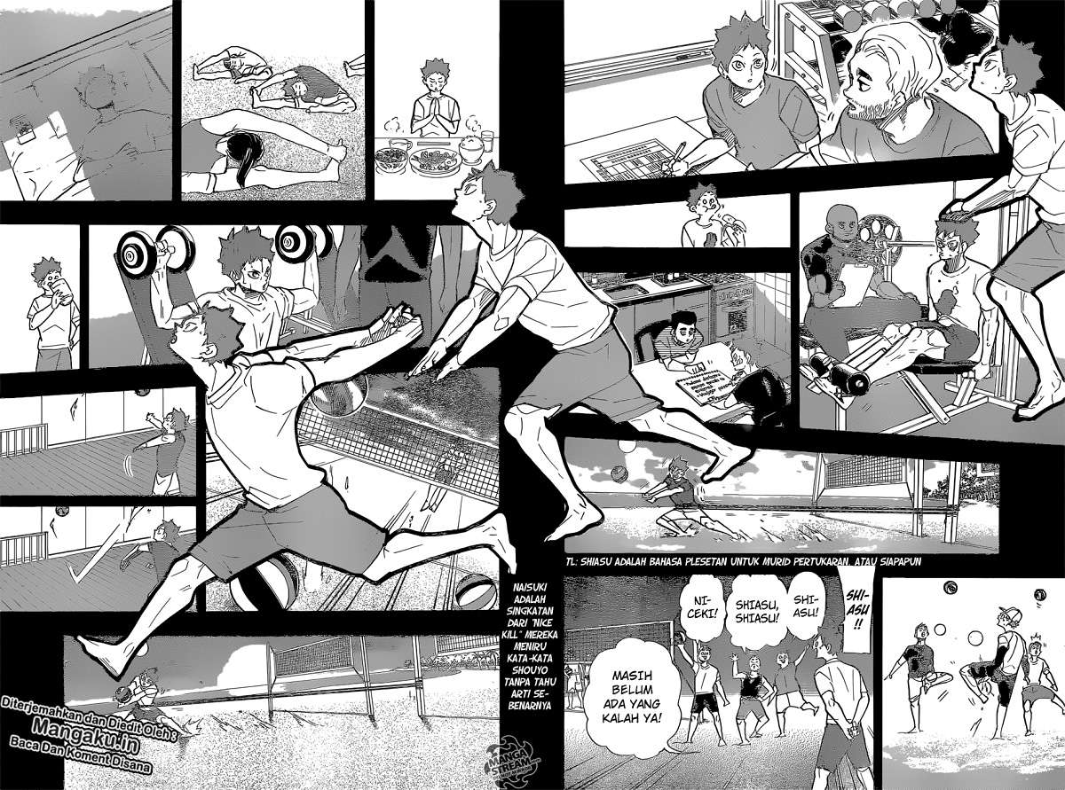 Haikyuu!! Chapter 374 Gambar 13