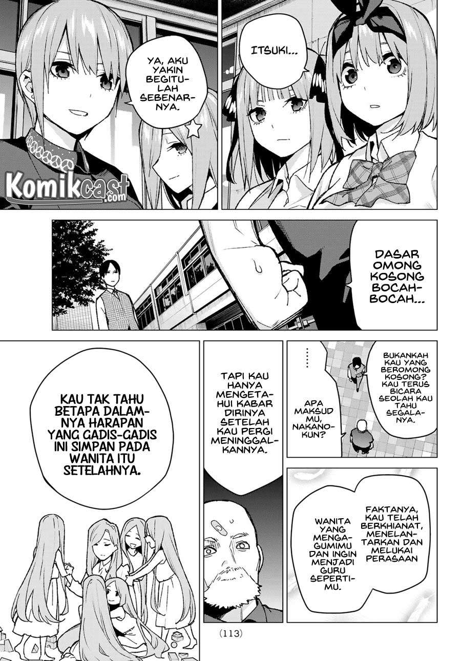 Go-toubun no Hanayome Chapter 111 Gambar 11