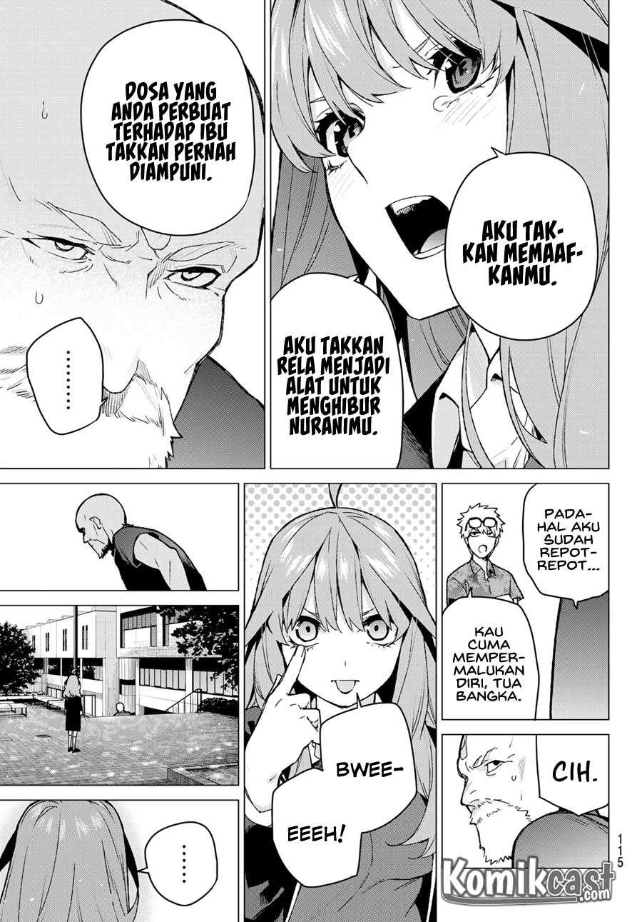 Go-toubun no Hanayome Chapter 111 Gambar 13