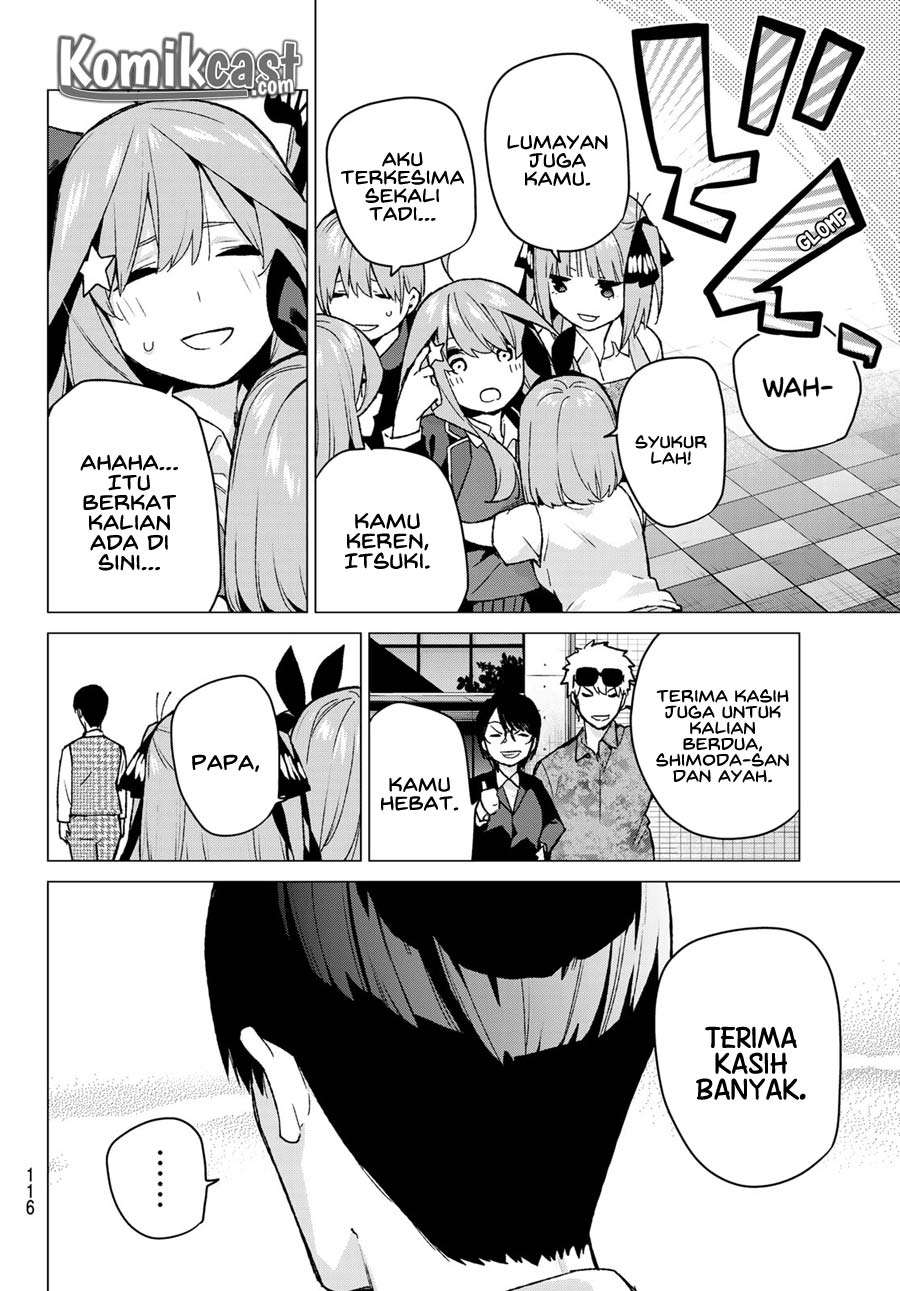 Go-toubun no Hanayome Chapter 111 Gambar 14
