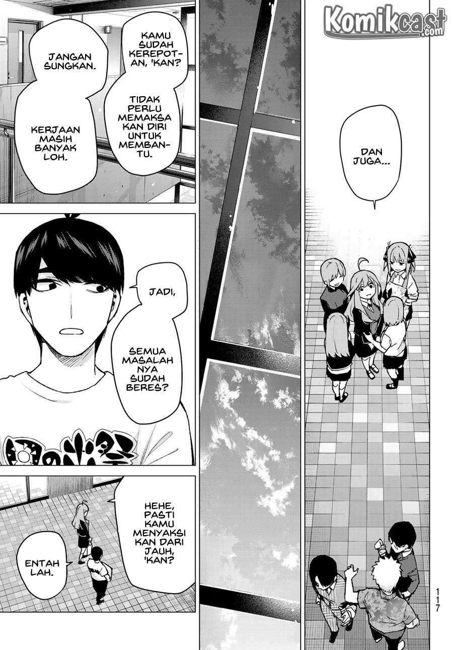 Go-toubun no Hanayome Chapter 111 Gambar 15