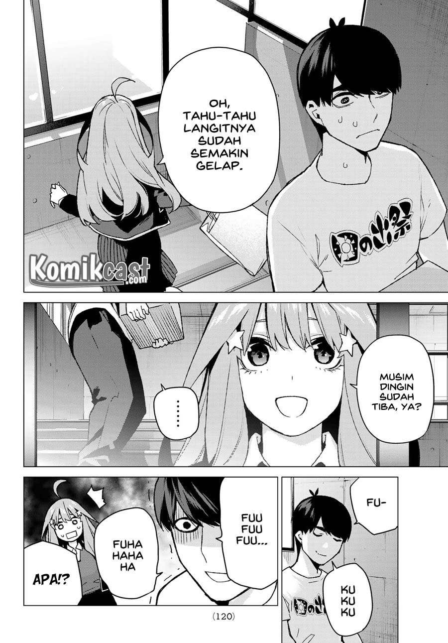 Go-toubun no Hanayome Chapter 111 Gambar 18