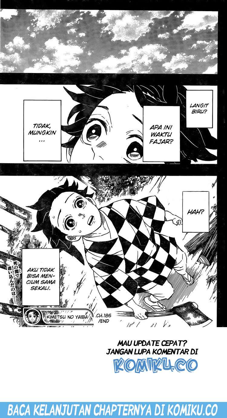 Kimetsu no Yaiba Chapter 185 Gambar 20