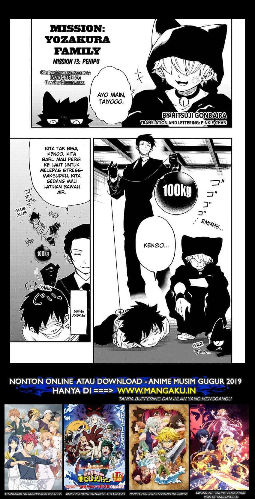 Manga Mission: Yozakura Family Chapter 13 gambar nomor 2