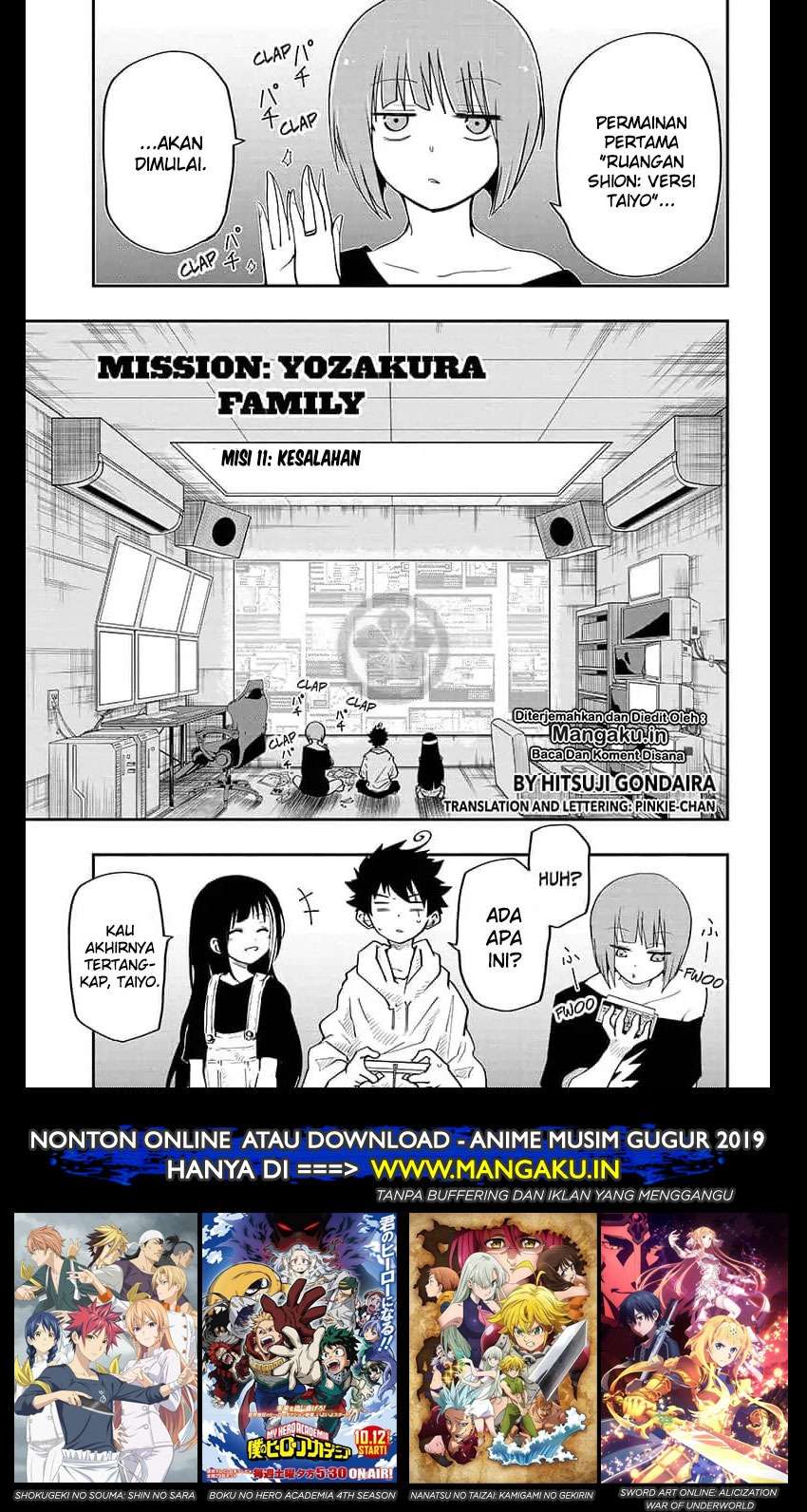 Manga Mission: Yozakura Family Chapter 11 gambar nomor 2