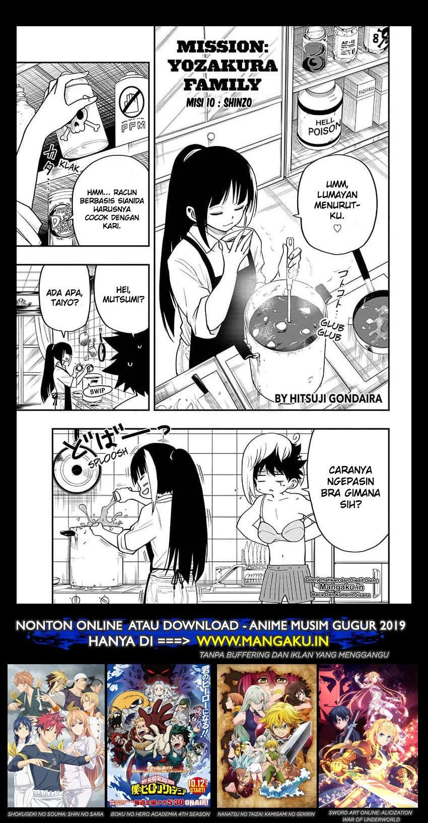 Manga Mission: Yozakura Family Chapter 10 gambar nomor 2