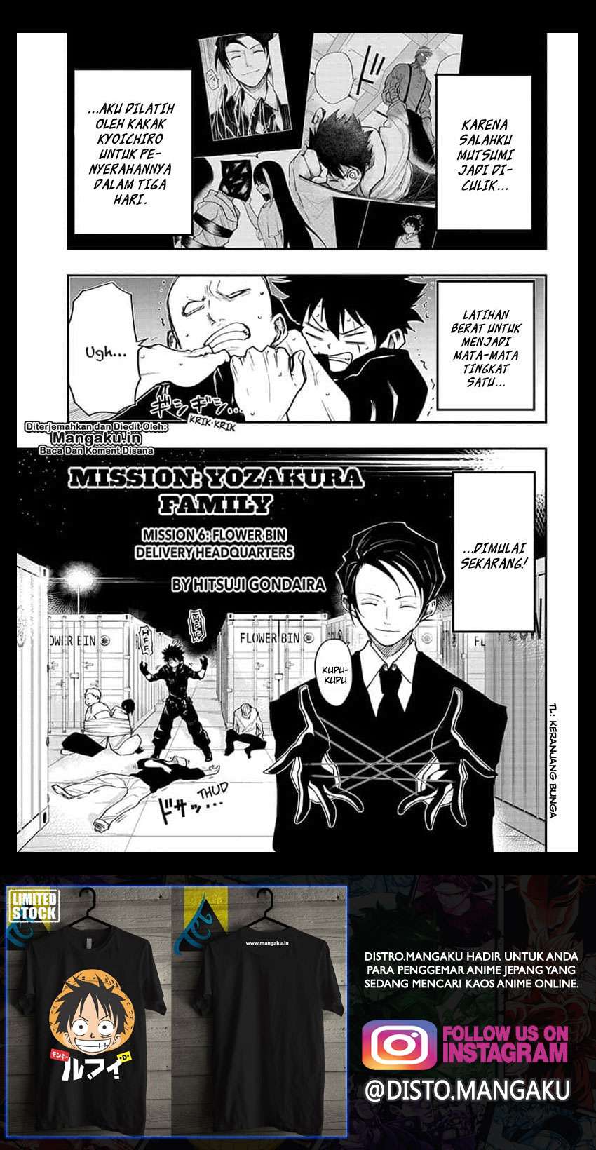 Manga Mission: Yozakura Family Chapter 06 gambar nomor 2