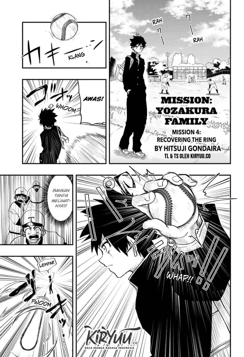 Manga Mission: Yozakura Family Chapter 04 gambar nomor 2